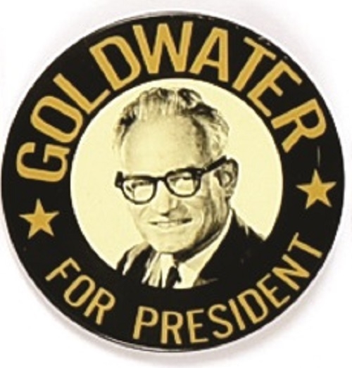 Goldwater Large Black, Gold Litho