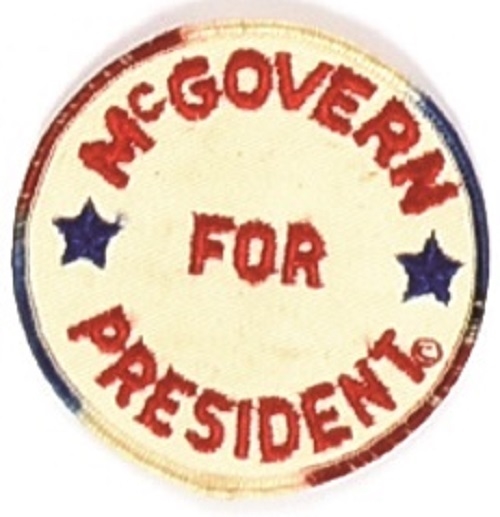 McGovern for President Cloth Patch