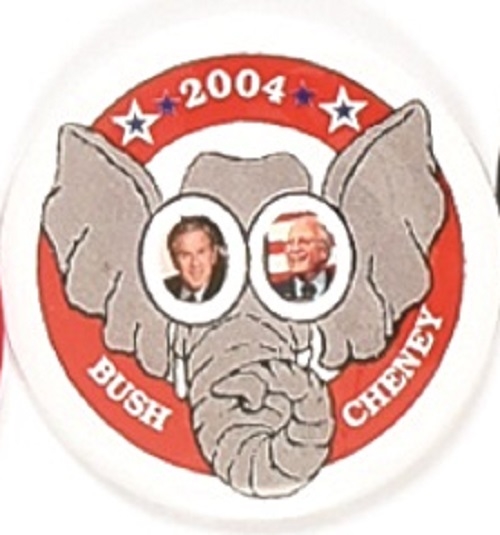 Bush, Cheney Elephant Jugate