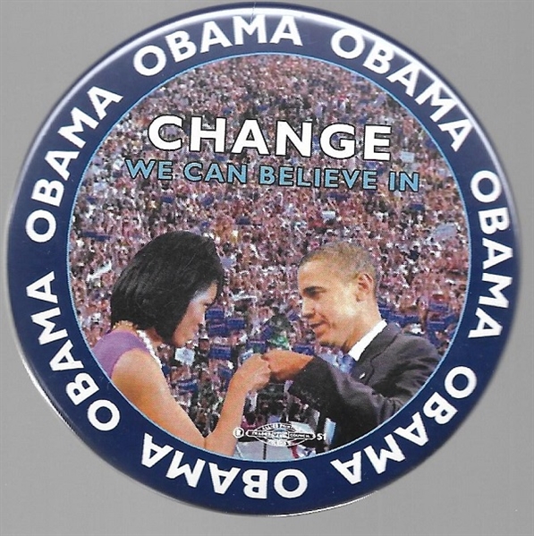 Barack and Michelle Obama, Change