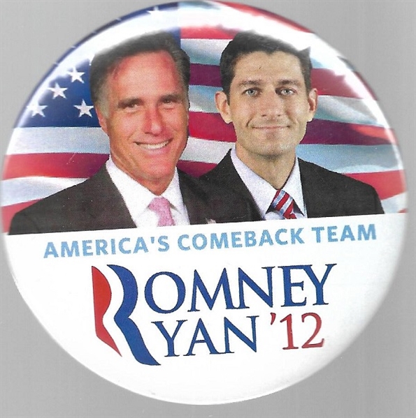 Romney, Ryan Jugate