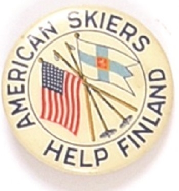 American Skiers Help Finland