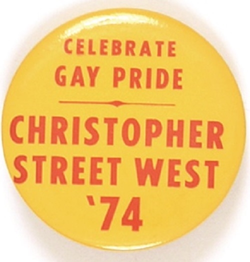Gay Pride Christopher West ’74