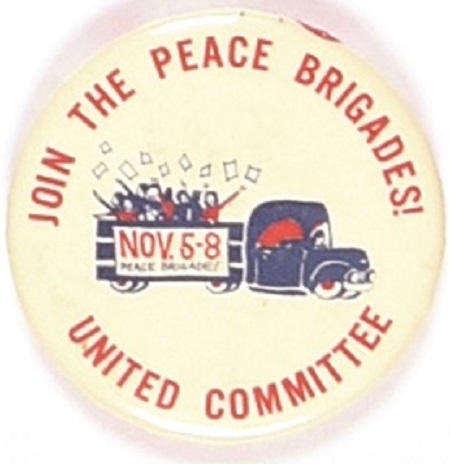 Vietnam War Join the Peace Brigades United Committee