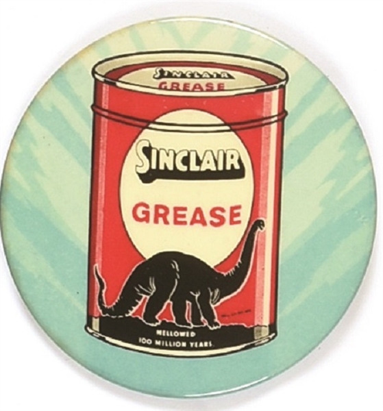 Sinclair Grease Dinosaur Advertising Pin