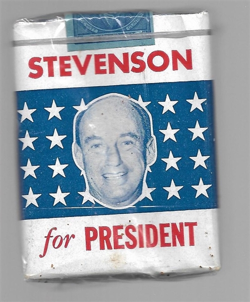 Stevenson for President Cigarettes 