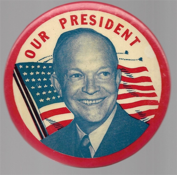 Eisenhower Our President 4-Inch Celluloid 