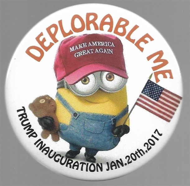 Trump Deplorable Inaugural Pin 