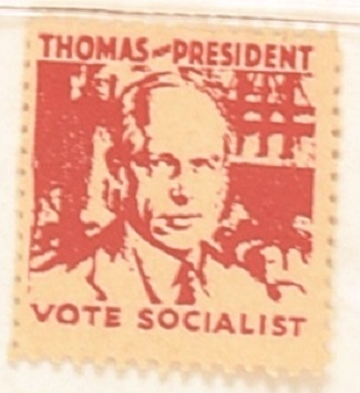 Norman Thomas Socialist Stamp