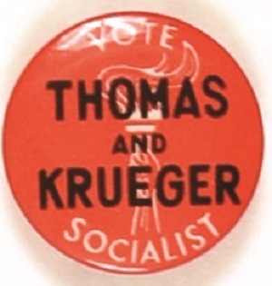 Thomas and Krueger 1940 Socialist Party