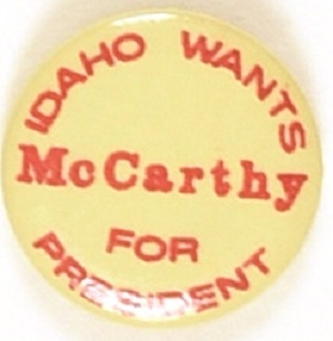 Idaho Wants McCarthy for President