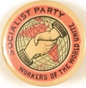 Socialist Party Workers of the World Unite Pink Color