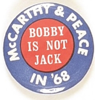 McCarthy, Bobby is not Jack