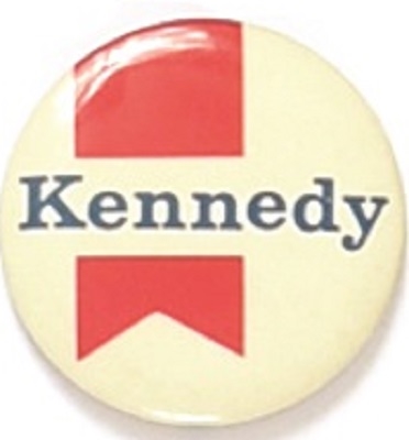 Robert Kennedy Red Ribbon Design Celluloid