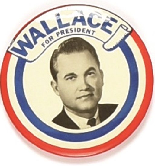 Wallace for President 1964 Celluloid