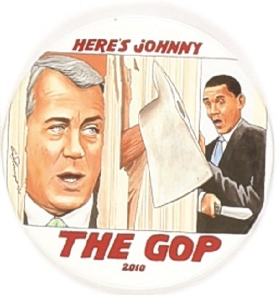 Heres Johnny! Boehner and Obama by Brian Campbell