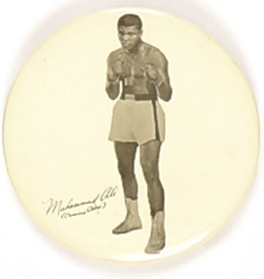 Muhammad Ali Large Boxing Pin