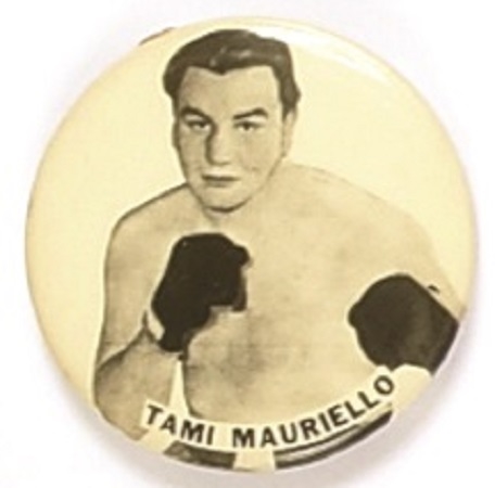 Tami Mauriello Boxing Pin