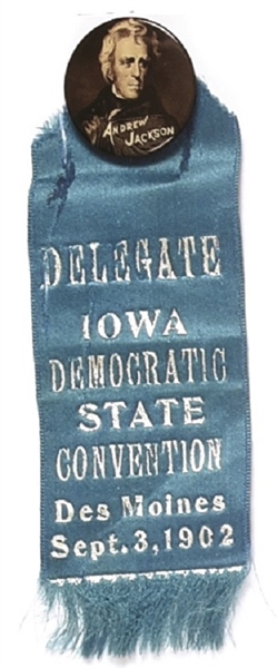 Iowa 1902 Democratic Convention, Andrew Jackson