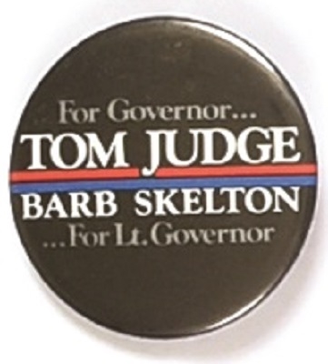 Judge and Skelton Montana Pin