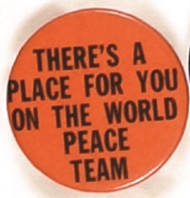 Place for You on the World Peace Team