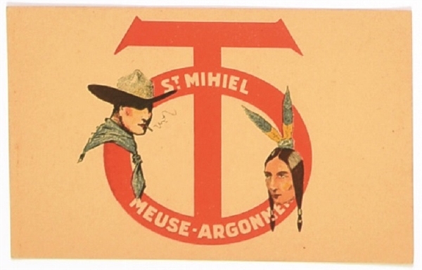 World War I St. Mihiel, Meuse-Argonne Postcard