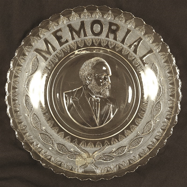 Garfield Memorial Plate