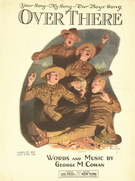 Over There Classic World War I Sheet Music