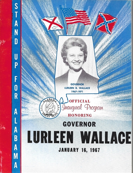 Lurleen Wallace Inaugural Program
