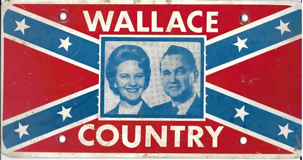 George, Lurleen Wallace Country Confederate License