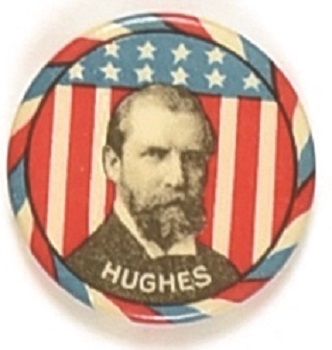 Charles Evans Hughes Rare Candy Stripes Border