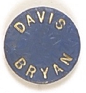 Davis, Bryan Scarce Embossed Pin