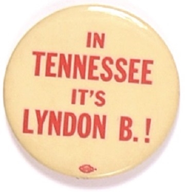 In Tennessee It’s Lyndon B.!