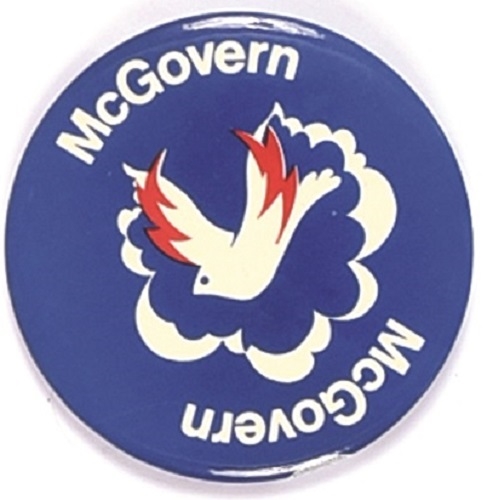 McGovern Peace Dove and Cloud Celluloid