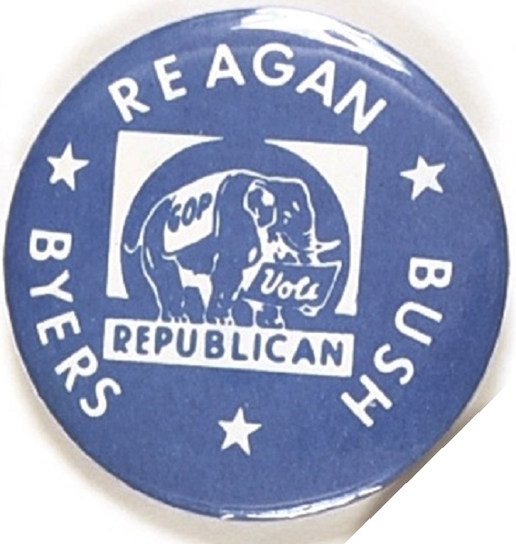 Reagan, Bush, Byers Tennessee Coattail