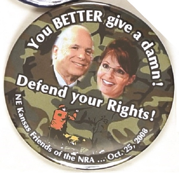McCain, Palin Defend Your Rights Kansas Friends of the NRA
