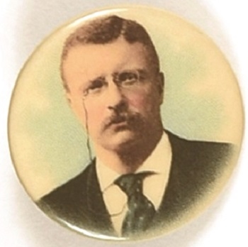 Theodore Roosevelt Multicolor Stickpin