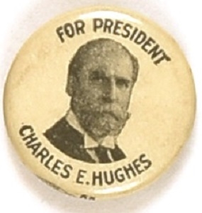 Hughes for President Picture Pin
