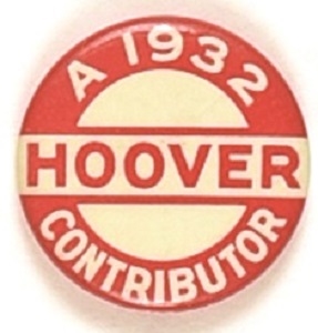Hoover 1932 Contributor