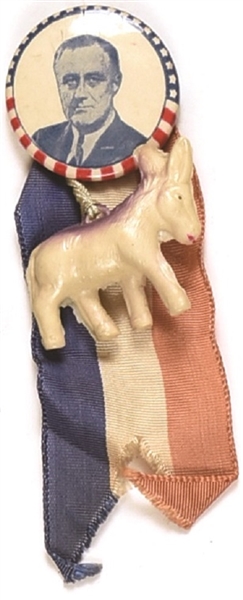 Roosevelt Stars and Stripes Pin, Ribbon and Charm