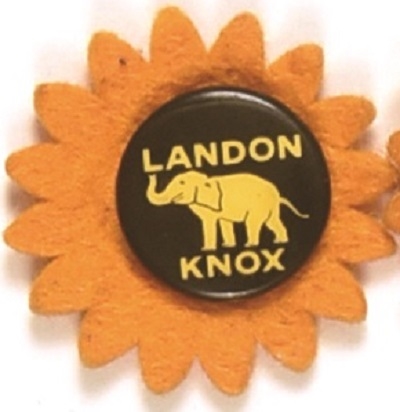 Landon, Knox Celluloid With Sunflower