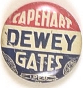 Dewey, Capehart, Gates Indiana Coattail