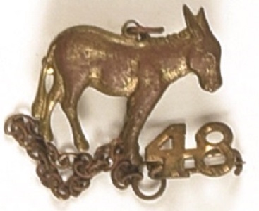Truman "48" Donkey Pin