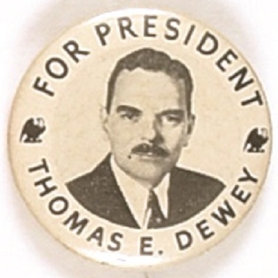 Dewey for President Pair of Eagles Pin