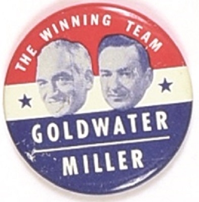 Goldwater, Miller the Winning Team