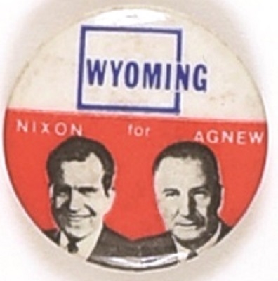 Nixon-Agnew State Set, Wyoming