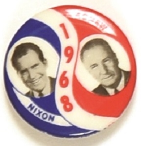 Nixon, Agnew Swirl Jugate