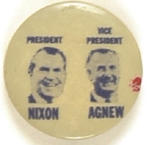 Nixon, Agnew Blue and Gray Jugate