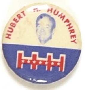 Hubert H. Humphrey HHH Pin