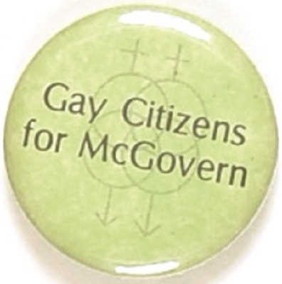 Gay Citizens for McGovern Green Version
